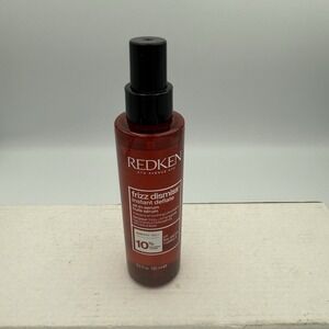 Redken Frizz Dismiss Instant Deflate Oil Serum Lightweight Frizz Control 4.2oz
